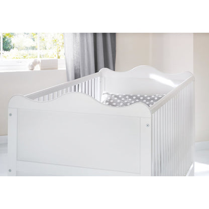 Set 'Florentina' extra breed 3 delen: ledikant, extra brede commode, 2-deurs kledingkast