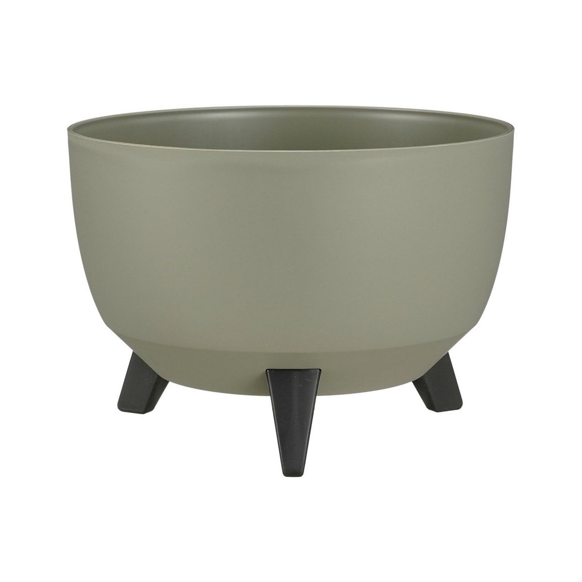 Plantenbak buiten Doppio Lichtgroen Ø33 cm H18,5 cm