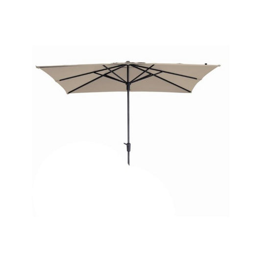 Parasol Syros 280x280cm opdraai ECRU