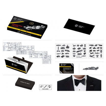 3D Metalen Bouwpakket Grand Prix Falcon