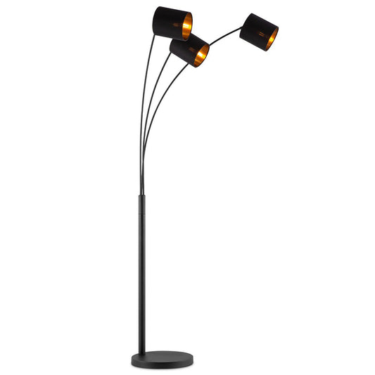 Moderne Vloerlamp - Staande Lamp - 3-lampenkapp