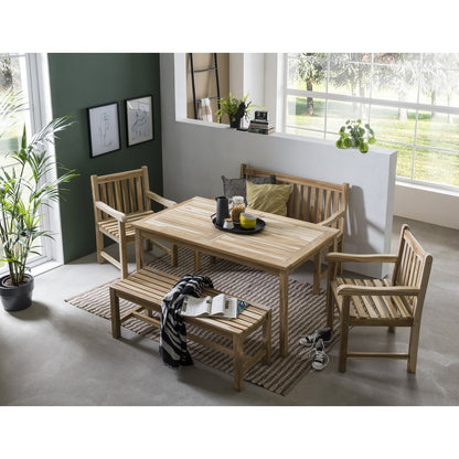 Tuinset, 5-delig teak