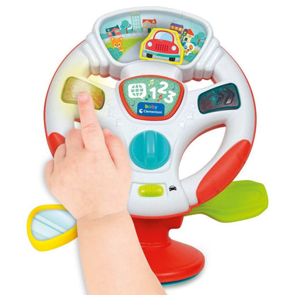 Clementoni Baby Stuurwiel + Licht en Geluid