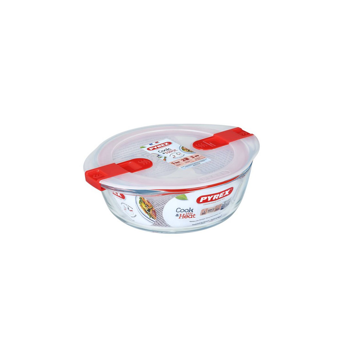 Cook & Heat Ovenschaal met deksel 20x18x7cm
