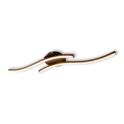 Wand/plafondlamp "Onda" LED lengte 65 cm