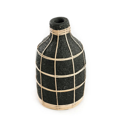 Whoopy Vaas - Zwart Naturel - L