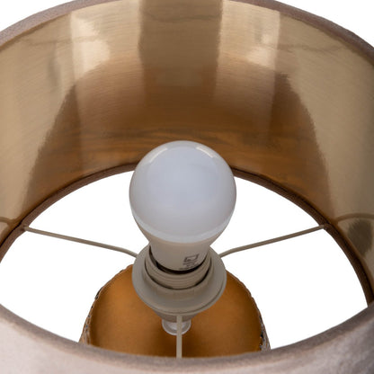 Tafellamp "Bronco" 39 cm hoog bruin