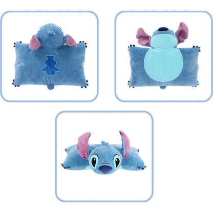 Disney Stitch Knuffelkussen Stitch 45x28 cm Blauw