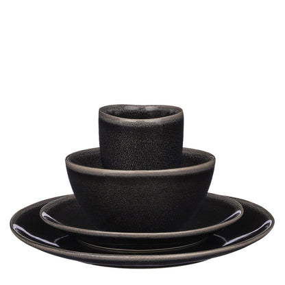 Tabo Serviesset 4 Persoons - Zwart