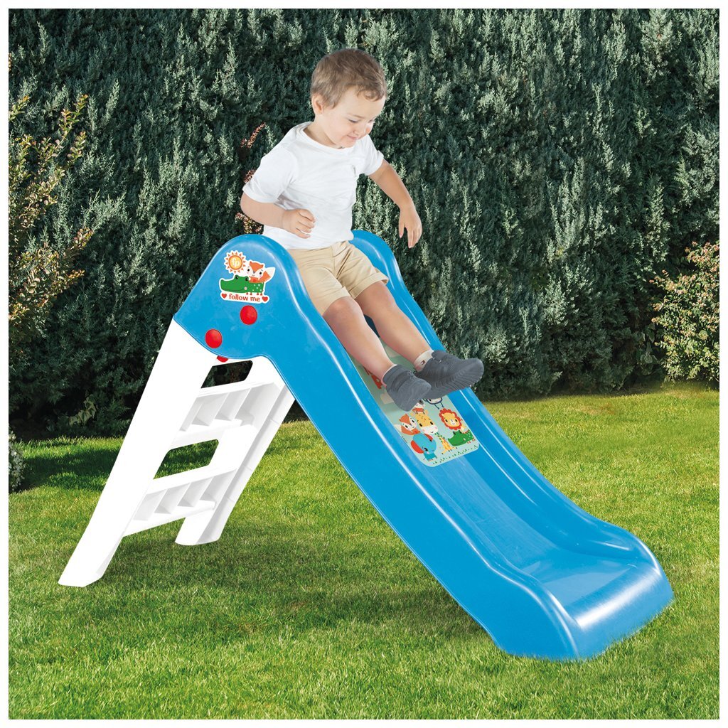 Dolu Fisher Price Glijbaan 70x111x47 cm Blauw/Wit