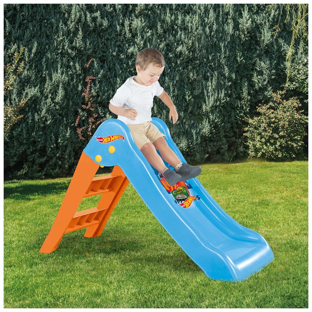 Dolu Hot Wheels Glijbaan 70X111X47 Cm Blauw/Oranje