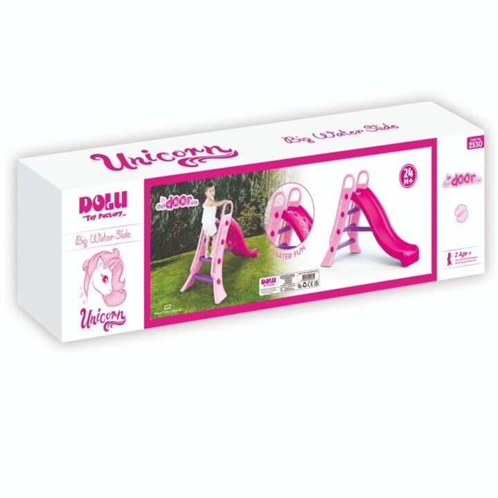 Dolu Big Waterglijbaan 104X165X77Cm Roze