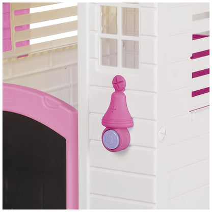 Dolu Tuin Speelhuis Met Accessoires Roze/Paars  140X127X107.5 Cm