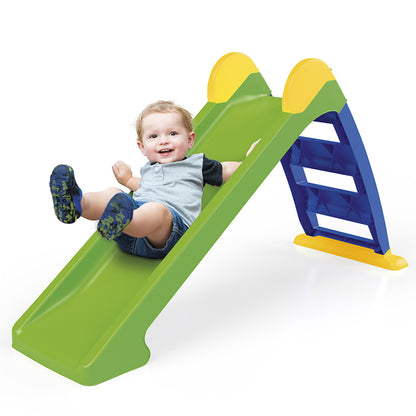 Dolu Waterglijbaan 72X133X45 Cm Groen/Blauw/Geel