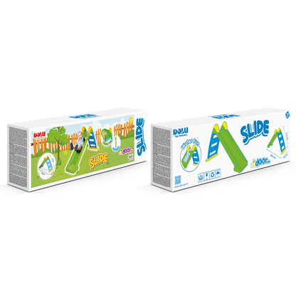 Dolu Waterglijbaan 72X133X45 Cm Groen/Blauw/Geel