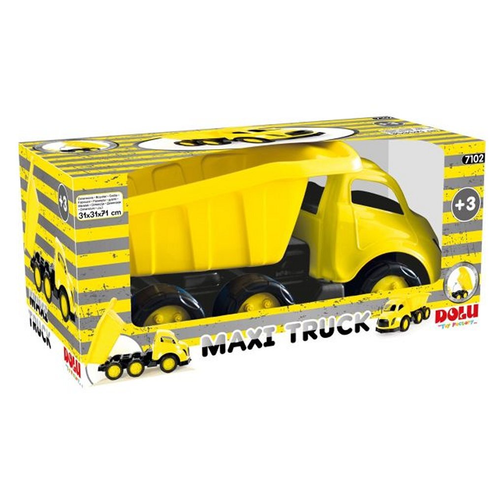 Dolu Dump Truck Geel/Zwart