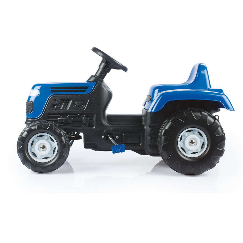 Dolu Traptractor Met Claxon Blauw/Zwart???????
