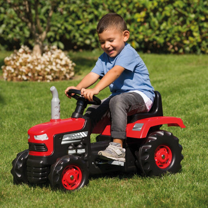 Dolu Traptractor Met Claxon Rood/Zwart