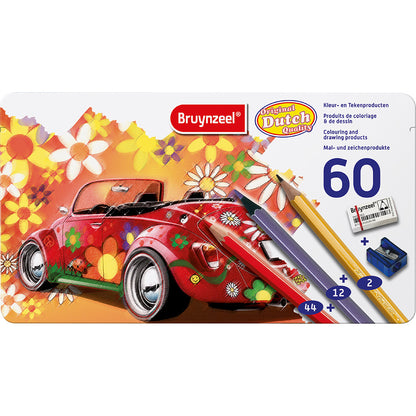 Bruynzeel Sixties Kleurset 60-delig