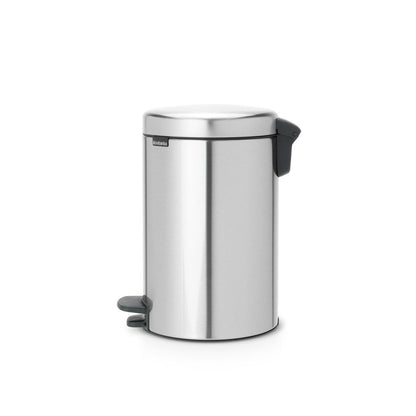 Brabantia Newicon Pedaalemmer 12L Mat Staal