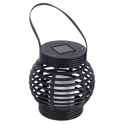 Grundig Solar LED Lantaarn 15x16 cm Zwart
