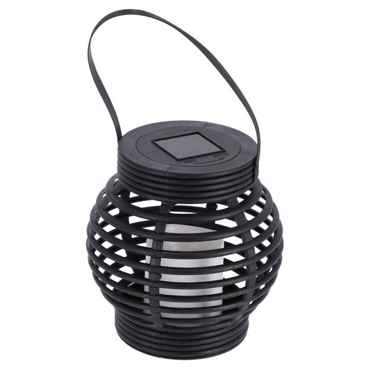 Grundig Solar LED Lantaarn 15x16 cm Zwart