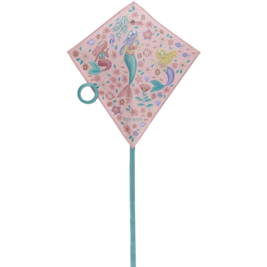Little Dutch Dreamy Mermaid Diamant Vlieger 65X65 Cm Roze