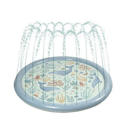 Little Dutch Ocean World Sprinklermat 150 Cm Blauw