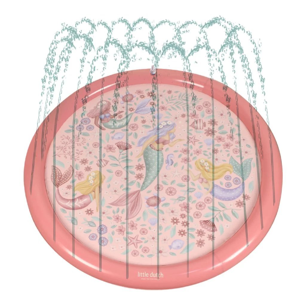 Little Dutch Dreamy Mermaid Sprinklermat 150 Cm Roze
