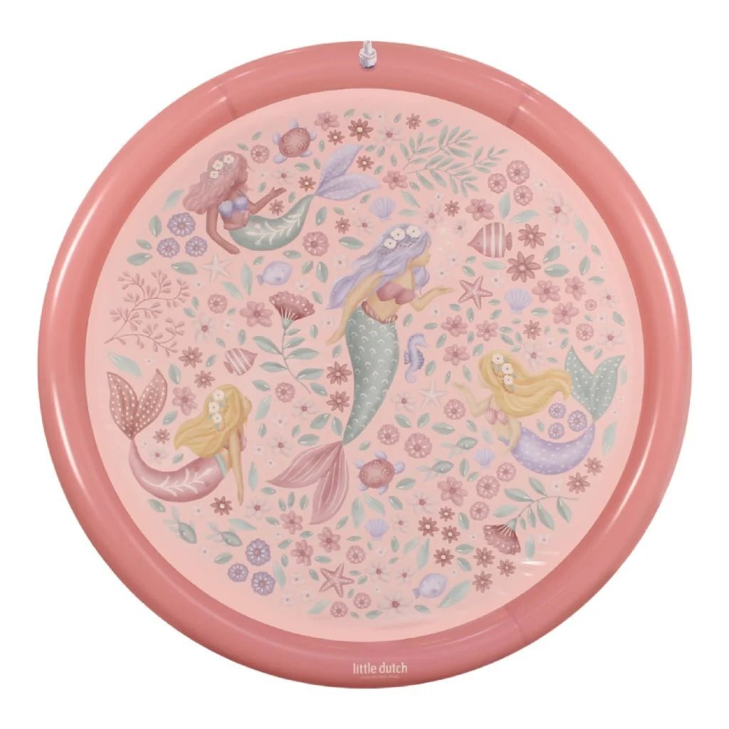 Little Dutch Dreamy Mermaid Sprinklermat 150 Cm Roze