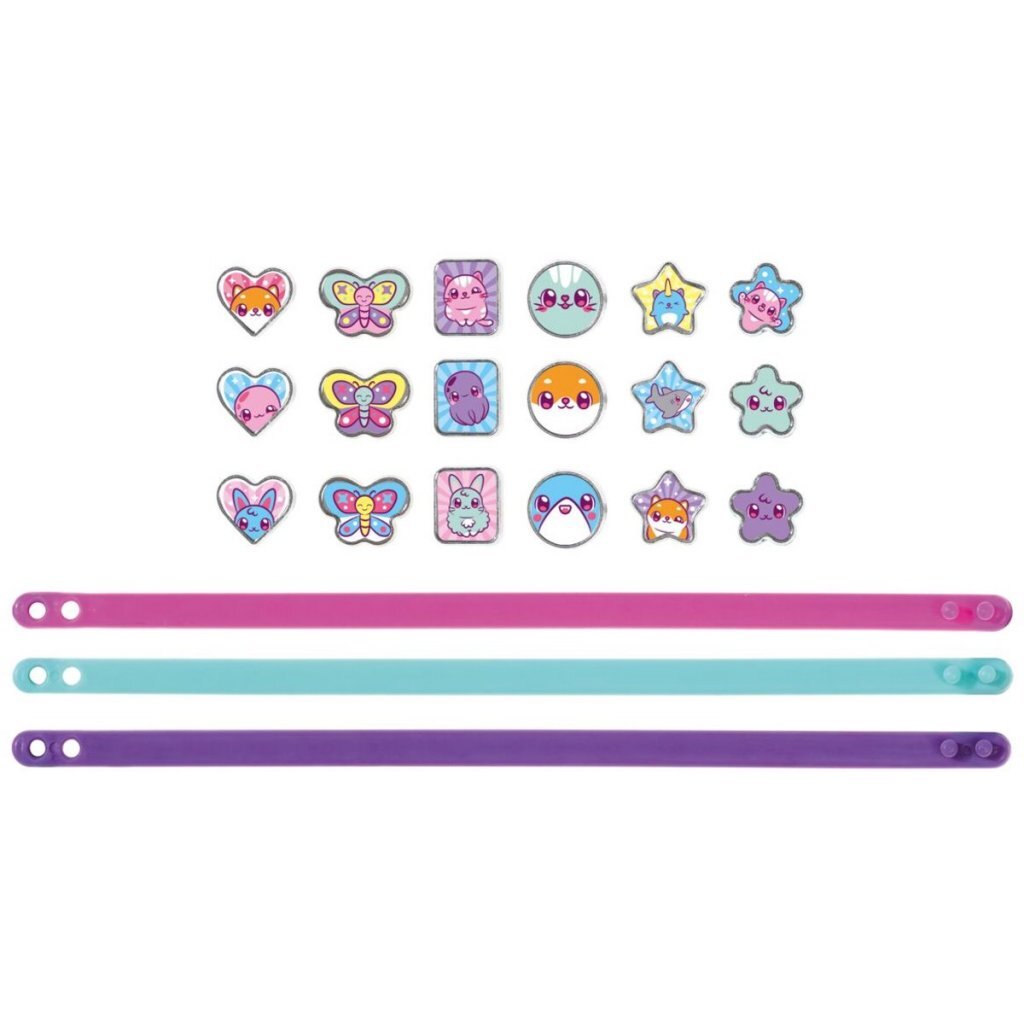 Mini Mymy 3 Armbanden en 18 Bedeltjes