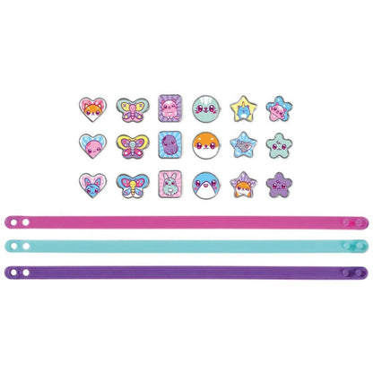 Mini Mymy 3 Armbanden en 18 Bedeltjes