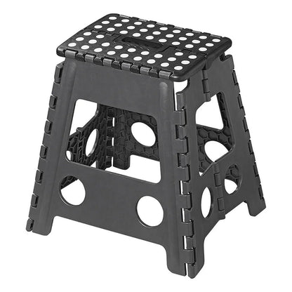 Proplus Opvouwbaar Krukje 29X21.5X39.5 Cm Zwart
