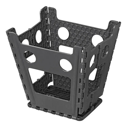 Proplus Opvouwbaar Krukje 29X21.5X39.5 Cm Zwart