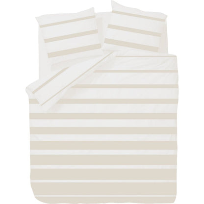 Ten Cate Dekbedovertrek Celia Summer Sand 200x200-220 cm Katoen/Wit/Zand
