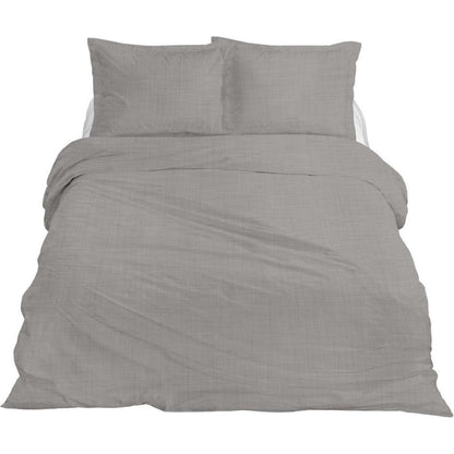 Ten Cate Premium Linnen Eenpersoons Dekbedovertrek 140X200/220 Cm Cloudy Grey