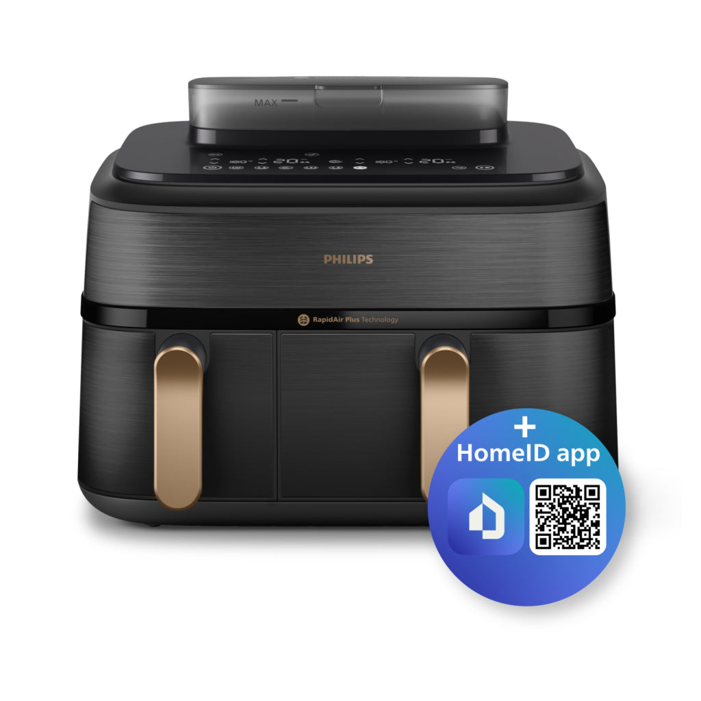 Philips NA552/00 5000 Series Airfryer 9L 2750W Zwart/Goud
