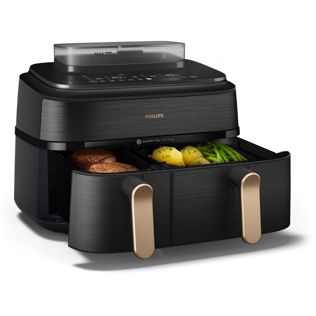 Philips NA552/00 5000 Series Airfryer 9L 2750W Zwart/Goud