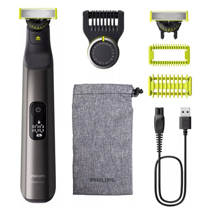 Philips QP6552/15 Trimmer Antraciet/Groen