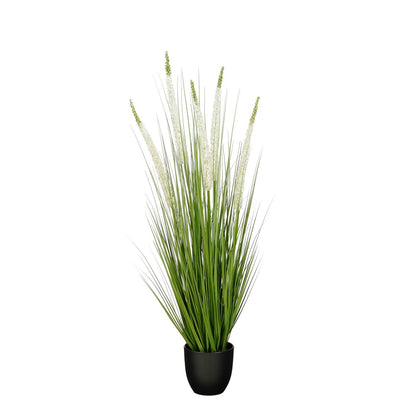 Kunstplant Siergras Wit Ø35cm x H110cm