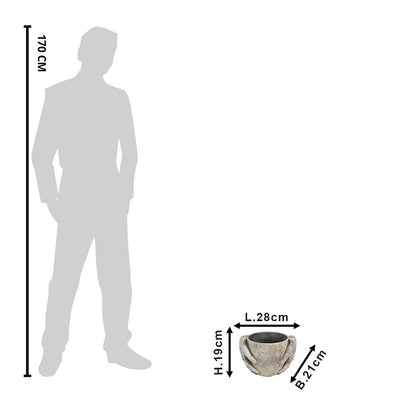 Bloempot Handen 28x21x19 cm