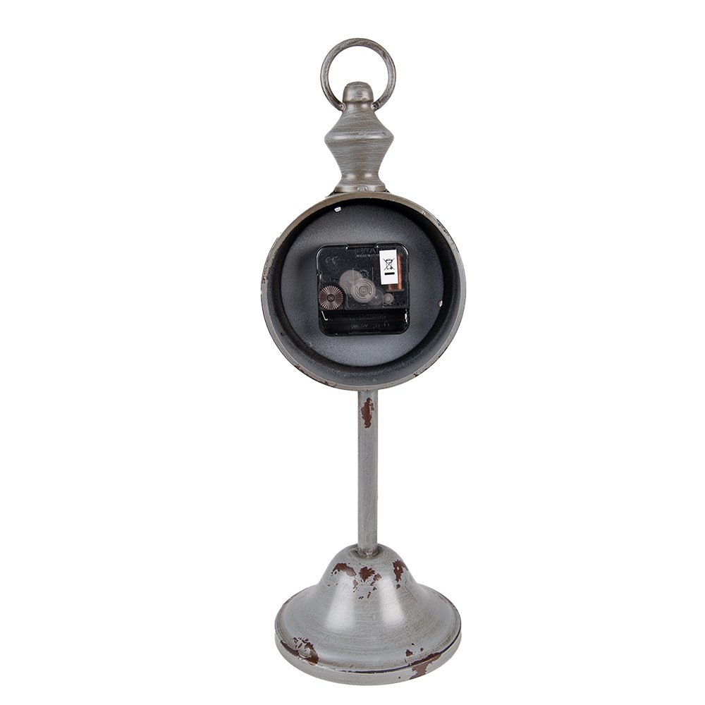 Tafelklok 12x12x38 cm