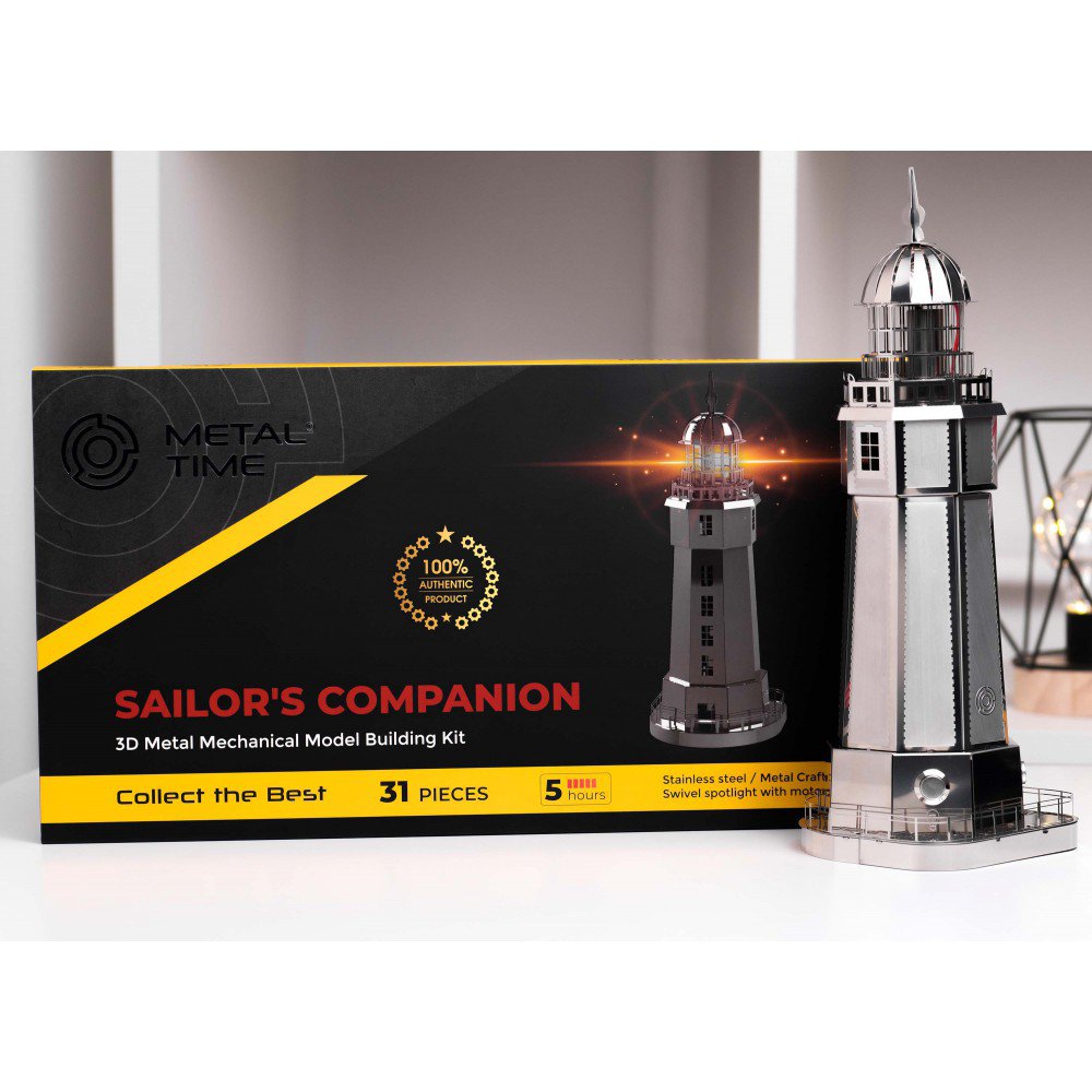 3D Metalen Bouwpakket Sailors Companion incl LED verlichting