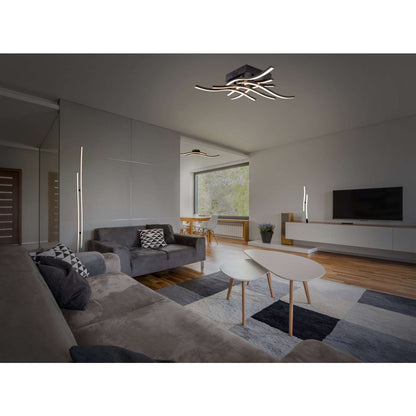 Wand/plafondlamp "Onda" LED lengte 65 cm