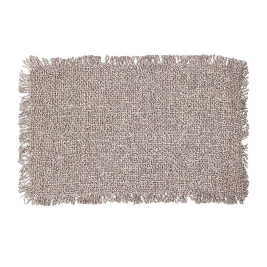 Oh My Gee Placemat - Parelgrijs - Set van 4
