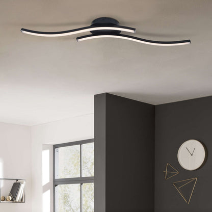 Wand/plafondlamp "Onda" LED lengte 65 cm