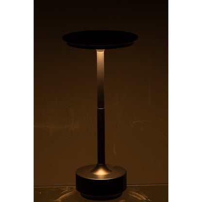 J-Line lamp Touch - kunststof - zwart - LED