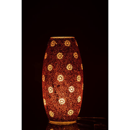 J-Line lamp Bram - glas - rood - large