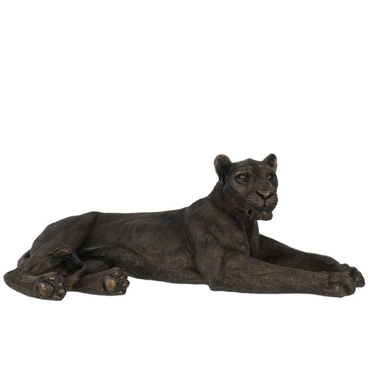 J -Line Decoratie Low -In Lought - Polysin - Bronze