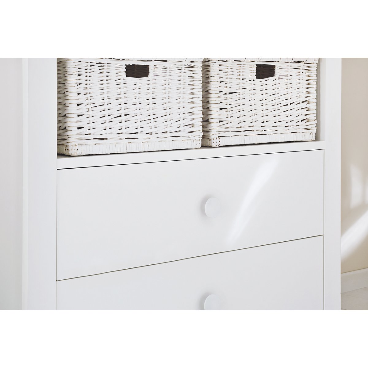 Set 'Florentina' extra breed 3 delen: ledikant, extra brede commode, 2-deurs kledingkast